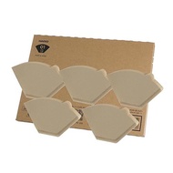 HARIO Trapezoidal Coffee Filter for 1-2 cups, 200 sheets (40 sheets x 5 packs), Made in Japan, FSC C