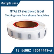 NFC Stickers NTAG213 TagsBlank Rewritable NFC Tag Sticker 13.56MHz 144 Bytes Memory RFID TagPhone Av