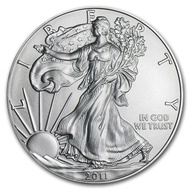 2011 United States Mint ASE American Eagle Liberty 1 oz 999 Silver Coin BU 1oz