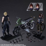 現貨 Play arts 改 Final Fantasy VII Remake Jessie  Cloud Motorcycle set  太空戰士 7 重制版 潔西 克勞德 電單車套裝