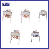 N&Y   5PCS 5MM Ceramic Trimmer Capacit Adjustable Capacitor Trimmer Variable Ceramic Capacitor 3PF 5