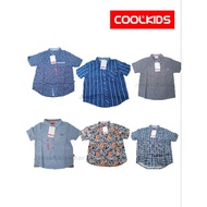 KEMEJA C00LKID SHORT-SLEEVED CHILDREN'S SHIRT 4-14 YEARS BOYS