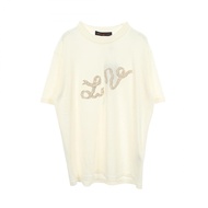 【สินค้ามือสอง】 หลุยส์ วิตตอง LOUIS VUITTON เสื้อถัก/เสื้อสเวตเตอร์ ปักโลโก้ LV แขนสั้น รุ่น RM251MM 