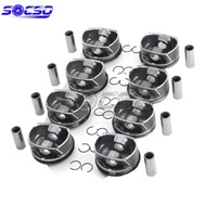 1 Piece Engine Piston for Porsche Cayenne Panamera S Gts 4.8 4.8L V8  94810304857 94810304854 948103