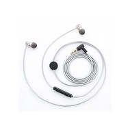 Canal type earphones with MOONDROP Quarks microphone playback frequency band 4-43 Gangnam 000Hz compatible 3.5mm connection clear case M