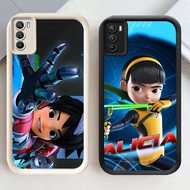 HP Casing Anti-Scratch TPUhp OPPO A16 A16s A53 A53S A54S A33 A11S Reno 11F 11 10 Pro DK-6 Mechamato 