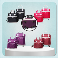 HH 22 Inch 4 Wheels Foldable Travel Luggage Lugage Trolley Bag Bags Duffle Duffel Bagasi Beg Roda Baggage Hand Carry 行李箱