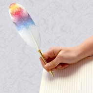 日本Quill Pen 羽毛原子筆 WaterColor水墨系列 W03 羽毛筆