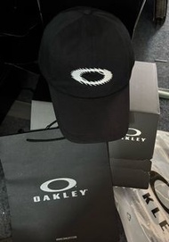 🤩必備棒球帽🤩Oakley歐克利鋸齒刺繡經典O標百搭休閒黑色棒球帽 | Oakley Jagged Embroidery Classic O-Logo Versatile Casual Black B