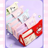 ️ ️Cute Tell Others Sanrio Pencil Case Can Put Stationery The Front Has A Zip Pocket. Oxford Cloth M