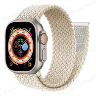 Adjustable woven Solo Loop strap compatible for  Apple Watch series 8 7 SE 6 5 4 3 i watch 44mm 45mm