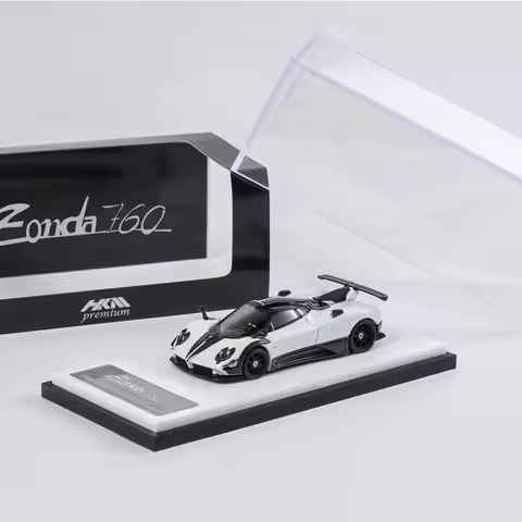 HKM 1:64 Pagani Zonda 760 2022 Convertible 2014 Hardtop Alloy car model