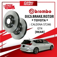 Brembo Rotor Toyota Caldina ST246 GT4 Rear (Belakang) Disc Brake Rotor 100% Original