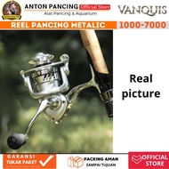 Reel Pancing Vanquis Metalic 1000 2000 3000 6000 Drag 15 Kg Power Metal