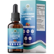 L-arginine L-citrine drops, formula cecair L-arginine, mengandungi boron dan zink, kadar penyerapan 