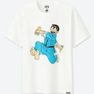 LISA日本代購✈Jump 聯名 Uniqlo 兩津 烏龍派出所 男生衣服 男裝 短T One Piece火影獵人七龍珠