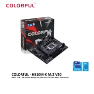 Colorful H510M-K M.2 V20 mATX Intel Motherboard LGA 1200