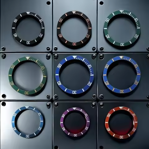 Nh35 Watch Bezel Insert Ceramic/Aluminium 38mm Submariner Seiko Mods for GMT Yacht-master NH35 Watch