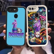 Q-97 Fortnite Art Black white Case for OPPO A12 A12S A5S A11K A7