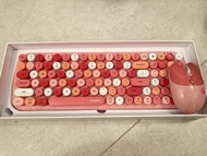 MOFII 圓形鍵帽無線鍵盤滑鼠套裝