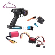[deevoka] Brushless Motor, Esc Receiver, Remote Controller, Servo & Rocker  Upgrade Kit for  A959 A9