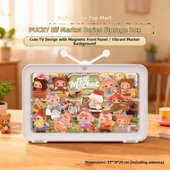 POP BRICKS | Display and Dustproof Figure Blind Box Pucky Elf Bazaar Series Light Frame
