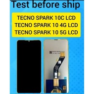 TECNO SPARK 10 5G LCD 10 4G LCD 10C LCD