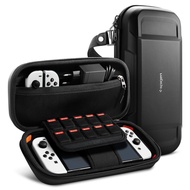 SPIGEN Pouch for Nintendo Switch / Switch OLED [Rugged Armor Pro] Protection Pads with Soft Cover Velcro Strap / Nintendo Switch Pouch / Nintendo Switch OLED Case