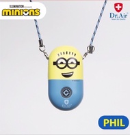 เครื่องฟอกอากาศห้อยคอสำหรับเด็กยิงประจุลบแบบพกพา Dr.Air รุ่น “Minions” ลิขสิทธิ์แท้