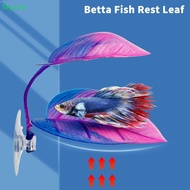 Mypink Artificial Aquatic Plant Aquarium Landscaping, Artificial Betta Fish Leaves, Resting Leaves, 