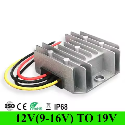 12V 19V 1A 2A 3A 4A 5A DC to DC Step-up Boost DC Power Converter 95W Car Laptop Power Supply CE RoHS
