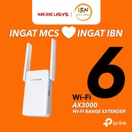 Mercusys ME80X Wi-Fi 6 AX3000 Range Extender |   Pengaturan Easy Mesh & WPS (Dikuasakan oleh TP-Link