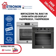 Bertazzoni 76L Built-In Oven with LED Display F609PROESX/F609PROESN