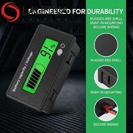 LALPINA Battery Gauge, Battery Testers Voltage Meter Battery Capacity Indicator, Battery Monitors Mo