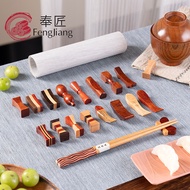 Wooden Hotel Chopstick Rest Chopstick Rest Japanese Cute Cartoon Chopstick Rest Creative Environment