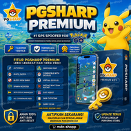 [Bonus Gantungan Kunci] APK PGSharp Premium - Pokemon Go Full Version License Terbaru
