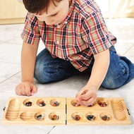 Africa Mancala Board Game Logical Thinking Training Board Folding M5i9