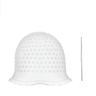 Silicone Hair Coloring Cap For Hairdressing With Needle Professional Salon Dyeing Tool Highlight Dye