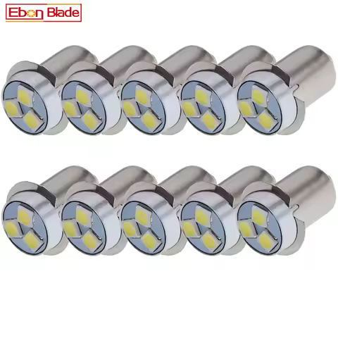 10PCS P13.5S Base PR2 3V 4.5V 6V 12V 18V DC LED Upgrade Bulb Flashlight Torch Light For Maglite Repl