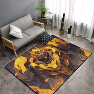 Bumblebee 3x5 Ft Super Soft Indoor Modern Area Rug Rugs for Living Room Bedroom Trippy Cool 60x39 In