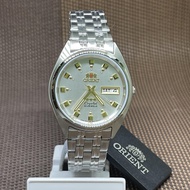 Orient FAB00009W9 Three Star Automatic Stainless Steel Analog Classic Date Men Watch