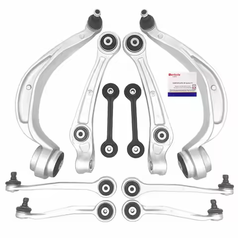 10 Pieces front upper lower control arm OEM 8K0407151 8K0407152 8K0407693 8K0407694 For AUDI Q5 A4 B