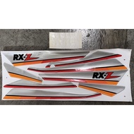 YAMAHA RXZ RXZ MILI RXZ OLD BODY STRIPE BRAND RUN CING (2) RXZ RXZ MELEE RXZ OLD STICKER BODY RUNCIN