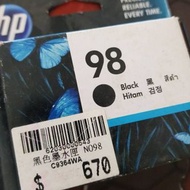 HP黑色墨水匣C9364WA (98)(全新原廠未拆封)
