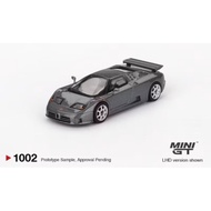 Mini GT ▶️1002 Bugatti EB110 Super Sport Grigio Scuro