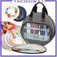 [Tachiuwa1] Embroidery Project Bag Cross Stitch Bag for Cross Stitch Supplies Knitting