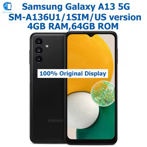 Samsung Galaxy A13 5G Smart Android Phone 6.6-inch 50MP Samsung Smart Phone 5000mAh 15W NFC US Editi