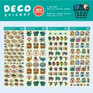 Moon Pancake Deco (Japan) Sticker - I Can Shop (4 Sheets)