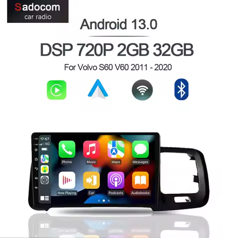 IPS 720P 6G+128G Wireless Carplay 9' Android 13.0 Car DVD Player GPS DSP WIFI Stereo Autoradio For V