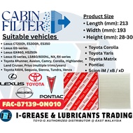 FILTER / CABI TOYOTA CAMRY ACV50 ESTIMA VI (FAC-87139-0N010)